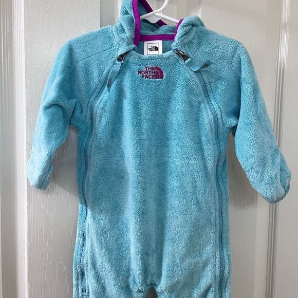 The North Face Buttery Fleece Bunting Suit Infant Girls Size 6-12 Months - Picture 8 of 16